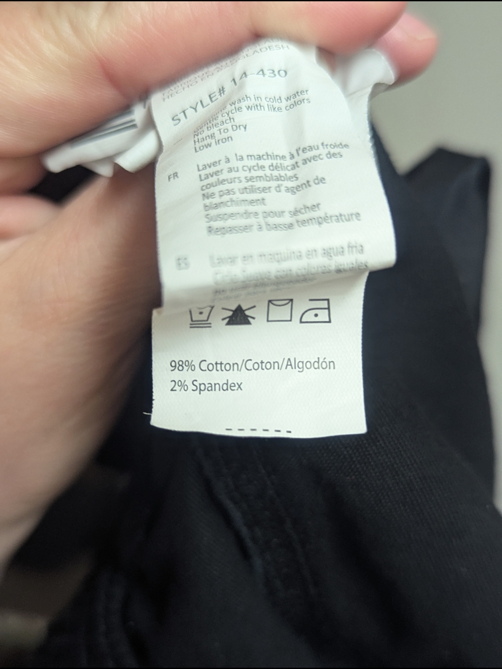Refuge Black Cargo Jogger Pants - Women's Casual Utility Style Small - Picture 9 of 11